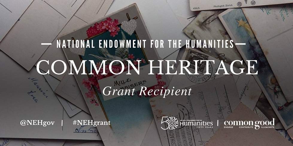 NEH Common Heritage Grant Recipient